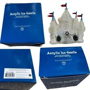 Department 56 56.47206 Acrylic Ice Castle Ornament